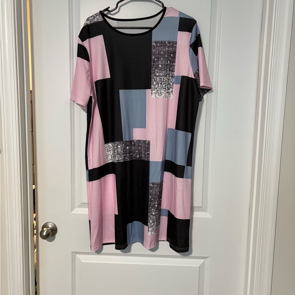 Dresses & Skirts - Color Block Patchwork Dress